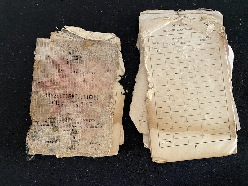 Alabi Mitawa's identity document, issued in the mid-to-late 1960s, just as Fort Johnston was being renamed Mangochi. Acquiring such a document was the first significant step on an aspirant's journey to enroll in WNLA's recruitment program